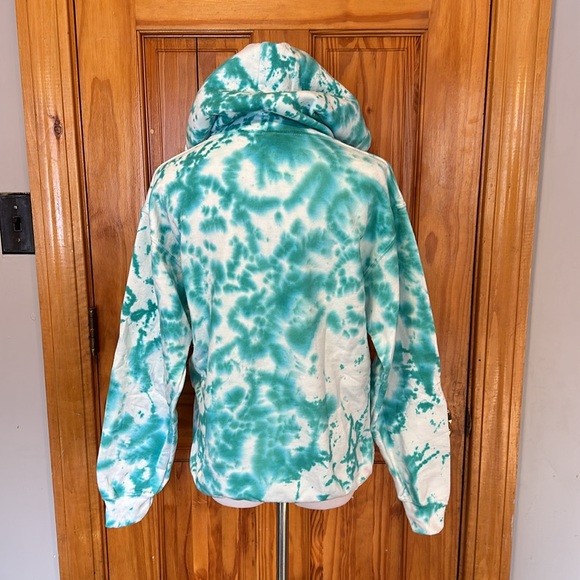 Women’s tye dye hooded sweatshirt - Picture 3 of 7
